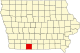 Satelitní mapa Ringgold County