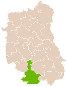 Powiat Powiat biłgorajski v Lubelskom vojvodstve (klikacia mapa)