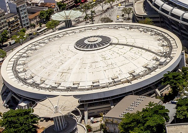 Exterior view of the Maracanãzinho, November 2007