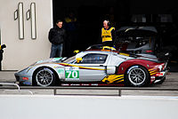 A Ford GT1, built by Matech Concepts specifically for the 2010 championship and entered by Marc VDS Racing Team Marc VDS Ford Side.jpg