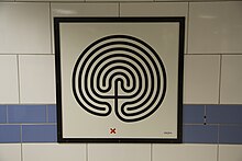 Labyrinth 232, Green Park Mark Wallinger Labyrinth 232 - Green Park.jpg