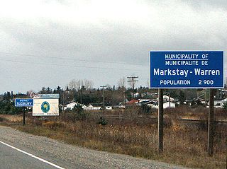 Markstay-Warren Municipality in Ontario, Canada