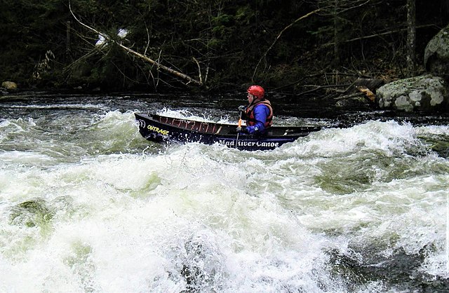 'The Big Drop' on the Schroon River, GPS (43.617471, -73.745444)