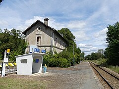 La voie en direction de Sarlat.