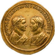 Foundation of the Tetrarchy: Medallion of Diocletian and Galerius, 293