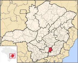 Barbacena – Mappa