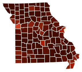 File:Missouri counties by race.svg