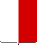 Modern French shield division - party per pale.svg