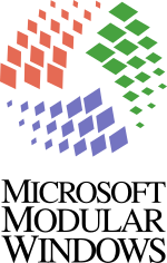 Logo for Modular Windows Modular Windows logo.svg