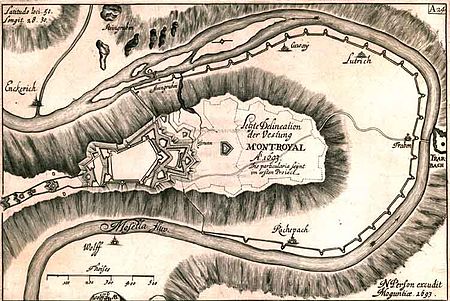 Mont Royal Fortification 1693