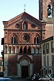 Facciata della chiesa di Santa Maria in Strada a Monza (1870)