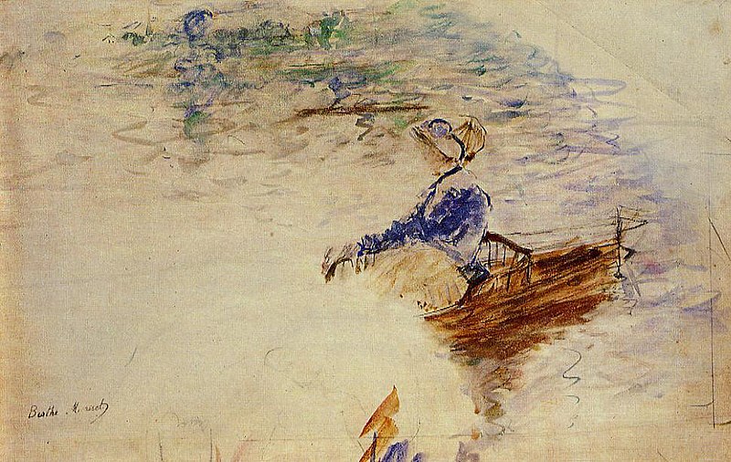 File:Morisot - young-woman-in-a-rowboat-eventail.jpg