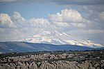 Mt. Erciyes (3916 m), the highest mountain in Cappadocia