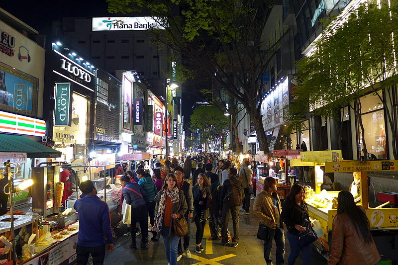 File:Myeong-dong Night view 201604.jpg