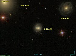 Выгляд NGC 4333