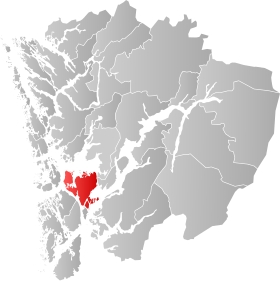 Tysnes'in Konumu