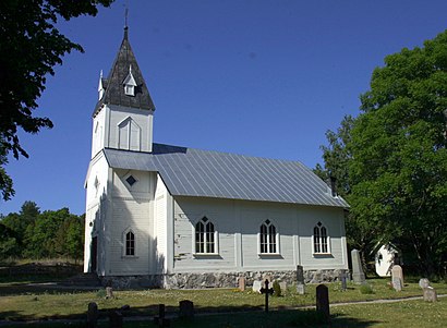 Vägbeskrivningar till Nämdö Kyrka med kollektivtrafik