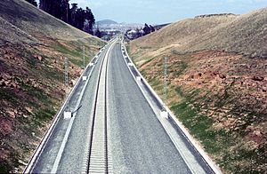 Schnellfahrstrecke Hannover–Würzburg: Verlauf, Geschichte, Betrieb