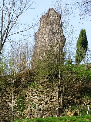 Steinbach castle ruins today