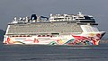 Norwegian Joy, zu erkennen der veränderte Decksaufbau oberhalb der Brücke