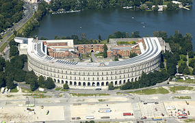 Aerial photo of the Congress Hall, 2009