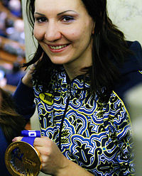 Olena Pidhrušna.