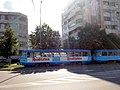 Tram de Oradea in Romania