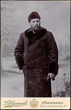 Фотография на Ото Свердруп от 1898 г.