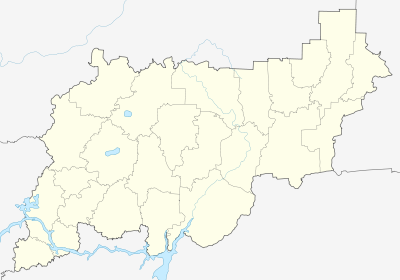 Kostroman alueen kartta