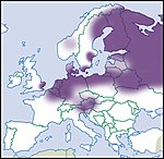 Oxyloma sarsii – Verbreitung