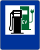 "petrol station with charging station for electric vehicles"[5]