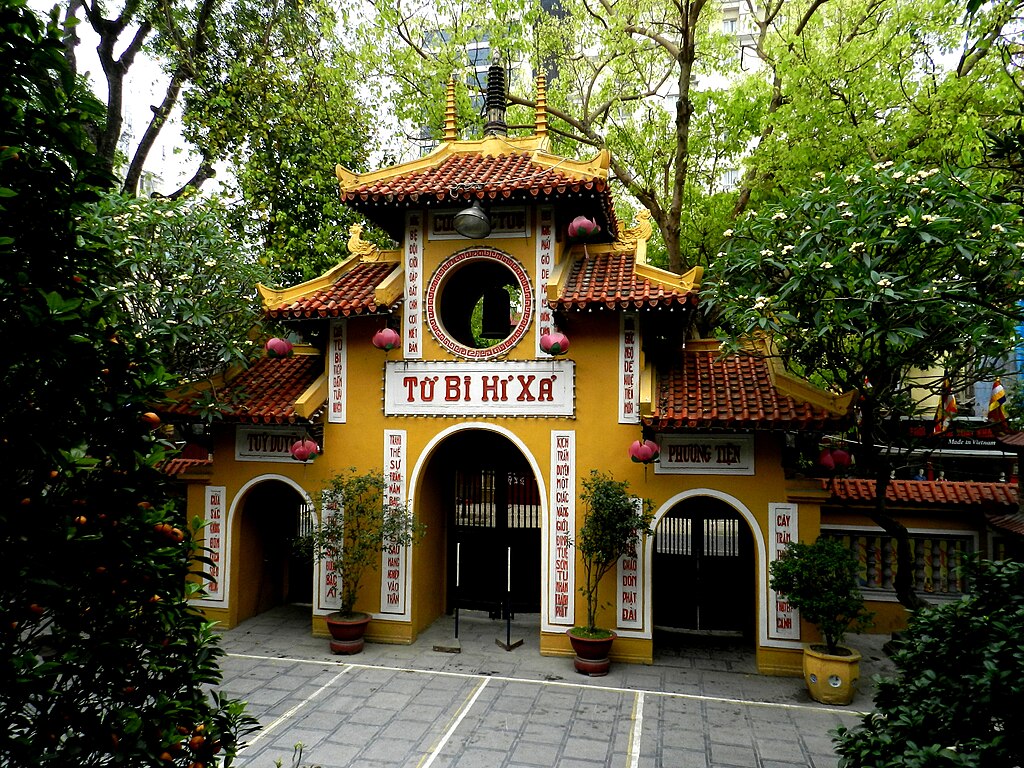 Pagode Quán Sứ à Hanoi - Photo de Guerinf