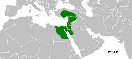 The Palmyrene empire in AD 271