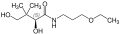 Panthenyl Ethyl Ether (S) structural formation V1.svg