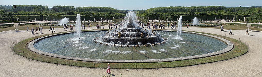 Parc de Versailles, parterre de Latone, bassin de Latone