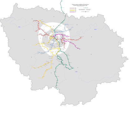 carte rer ile de france Public transport fares in the Île de France   Wikipedia