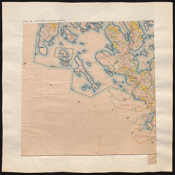 File:Parish map of Kerimäki, Punkaharju in Finland, square 4124 02.jpg