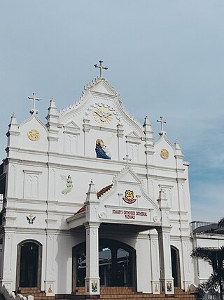 <span class="mw-page-title-main">St. Mary's Orthodox Cathedral, Pazhanji</span> Oriental Orthodox Cathedral in Kerala