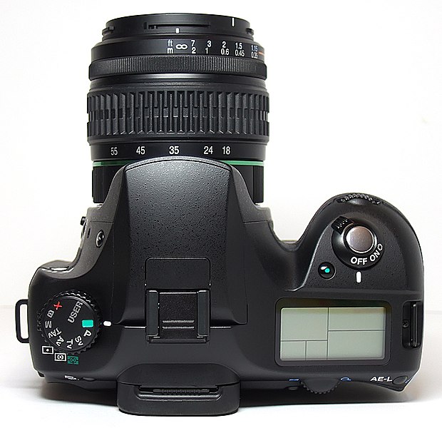 File:Pentax K10D top.jpg