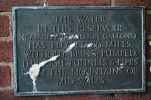 Sign describing Perry Barr Reservoir