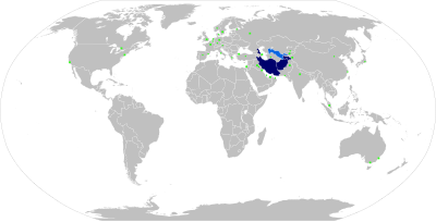 Map of the Persian-speaking world Persian speaking world.svg