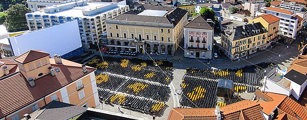 Piazza Grande screening venue