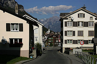 <span class="mw-page-title-main">Linthal, Glarus</span> Village in Glarus, Switzerland