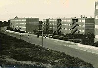 בניינים ראשונים ברחוב אלפסי בין השנים 1960–1970