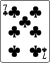 7 of clubs