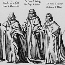 the Count of Hoogstraeten during the Funeral of Albert VII, Arcduke Pompa funebris Albert Ardux - Fleece I.jpg