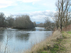 The Allier river near Pont-du-Château.