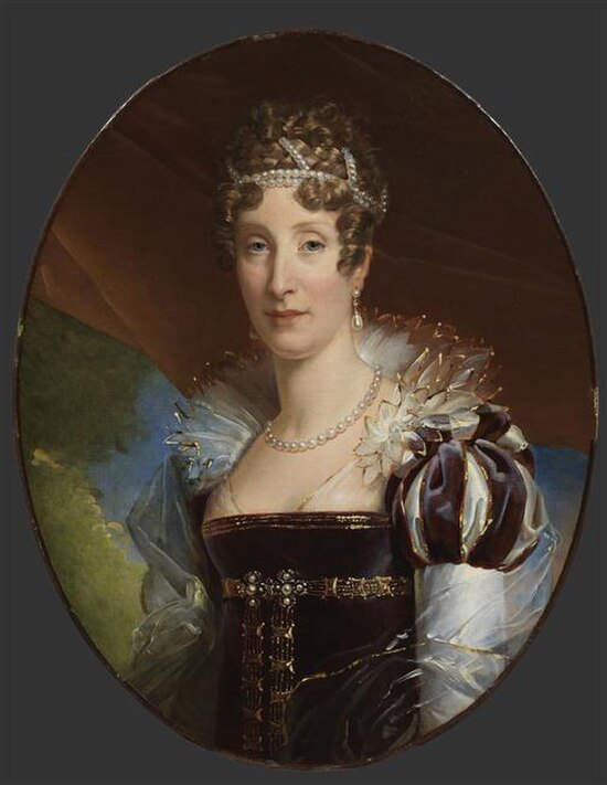 Maria Amalia, by François Gérard, 1819