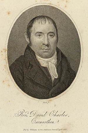 David Charles: Gweinidog gyda'r Methodistiaid Calfinaidd, emynydd (1762–1834)