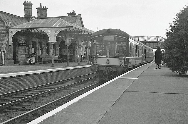 Potton Station in 1967